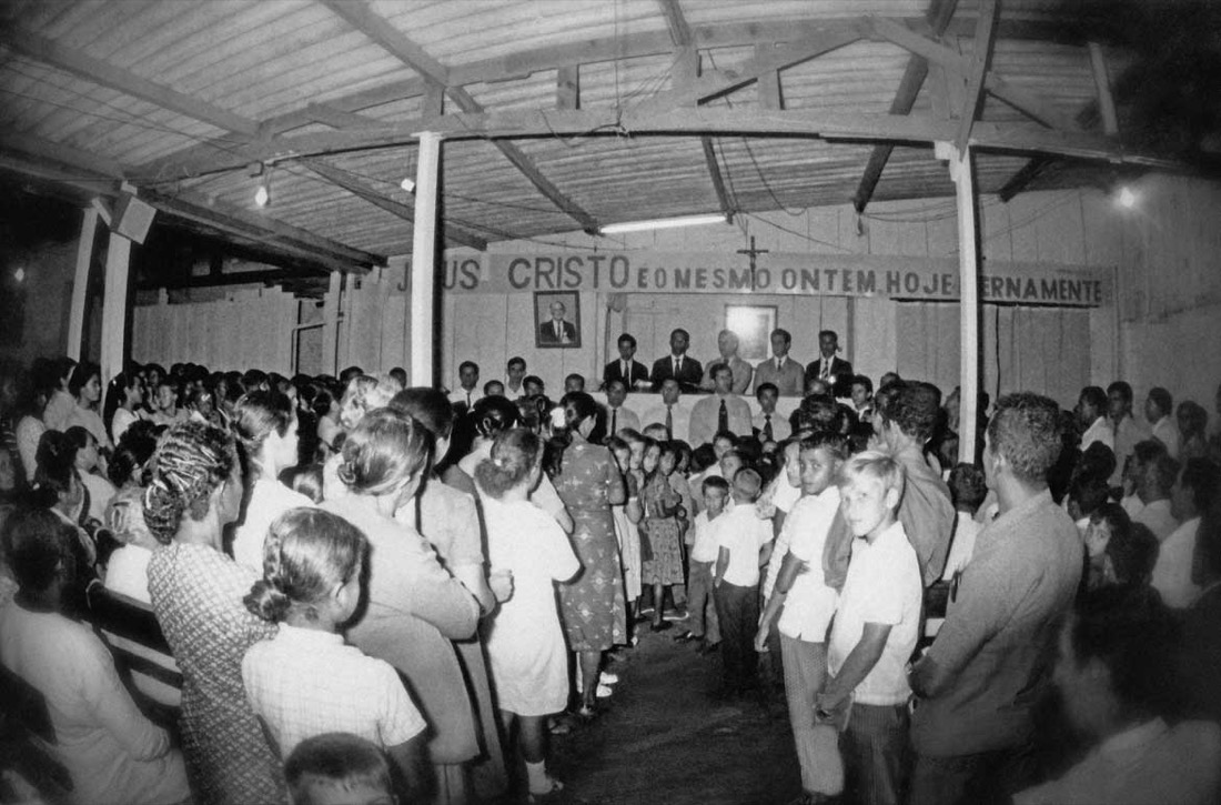Interior do tabernáculo em 1969